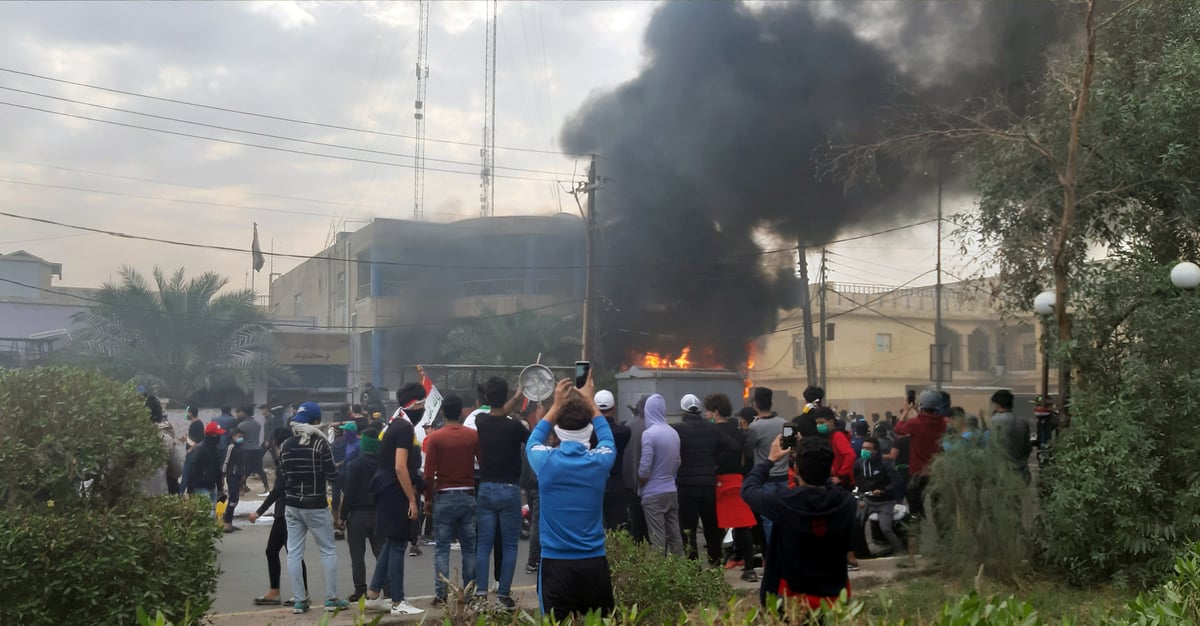 Irak: les forces de securite ouvrent le feu sur les manifestants, au moins 7 morts