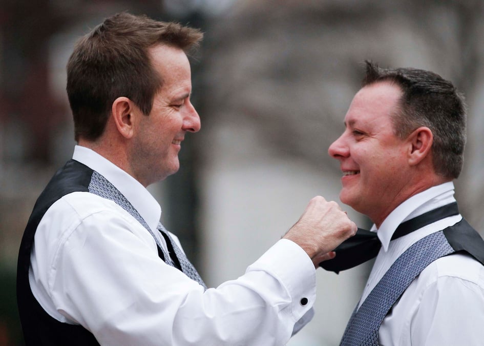 Le gouvernement americain soutient le mariage homosexuel