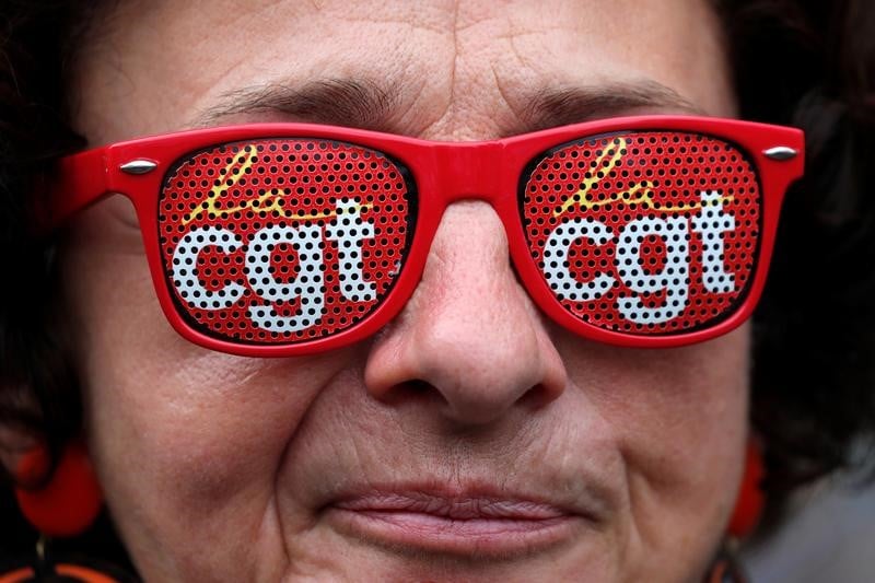 Une troisieme manifestation en solitaire pour la cgt