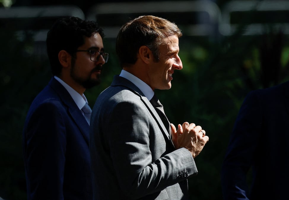 Emmanuel macron participe au sommet de la communaute politique europeenne a grenade