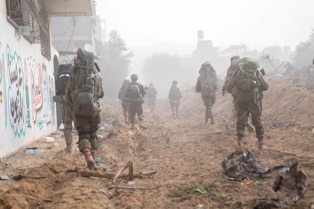 Des militaires israeliens dans la bande de gaza