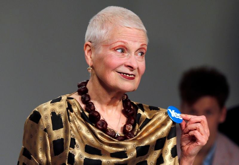 L'Ecosse s'invite à la London Fashion Week, Westwood vote "Yes"