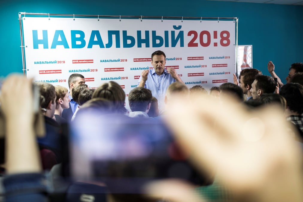 Alexei navalny appelle a manifester dans 180 villes