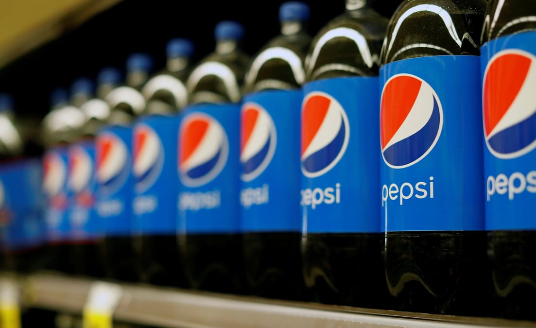 Bouteilles de pepsi dans une epicerie de pasadena, en californie