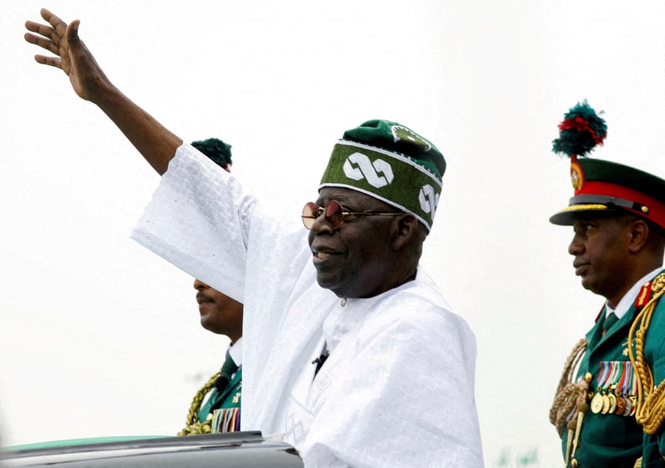 Le president nigerian bola tinubu