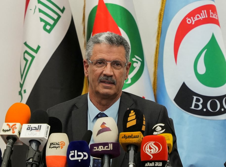 Le ministre irakien du petrole, hayan abdel-ghani