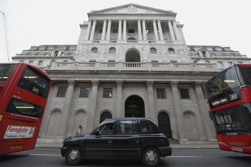 Hausse des taux de la banque d'angleterre au 2e trimestre