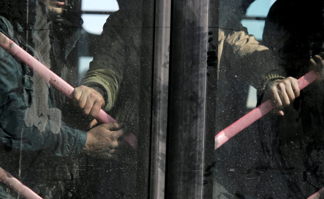 Les rebelles de failak al rahman quittent la ghouta