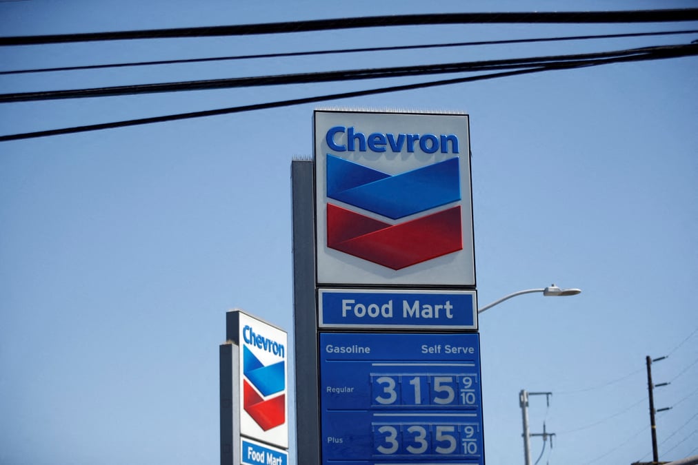 Chevron: le benefice a presque quadruple au t1 avec l'envolee du prix du petrole