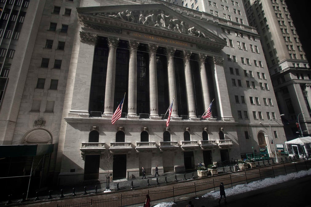 Wall street suspendue au communique de la fed