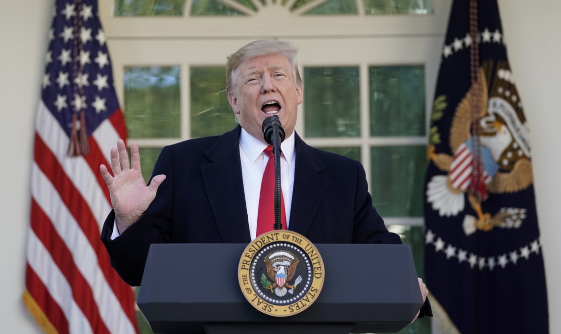 Donald trump annonce un accord pour mettre fin au "shutdown"