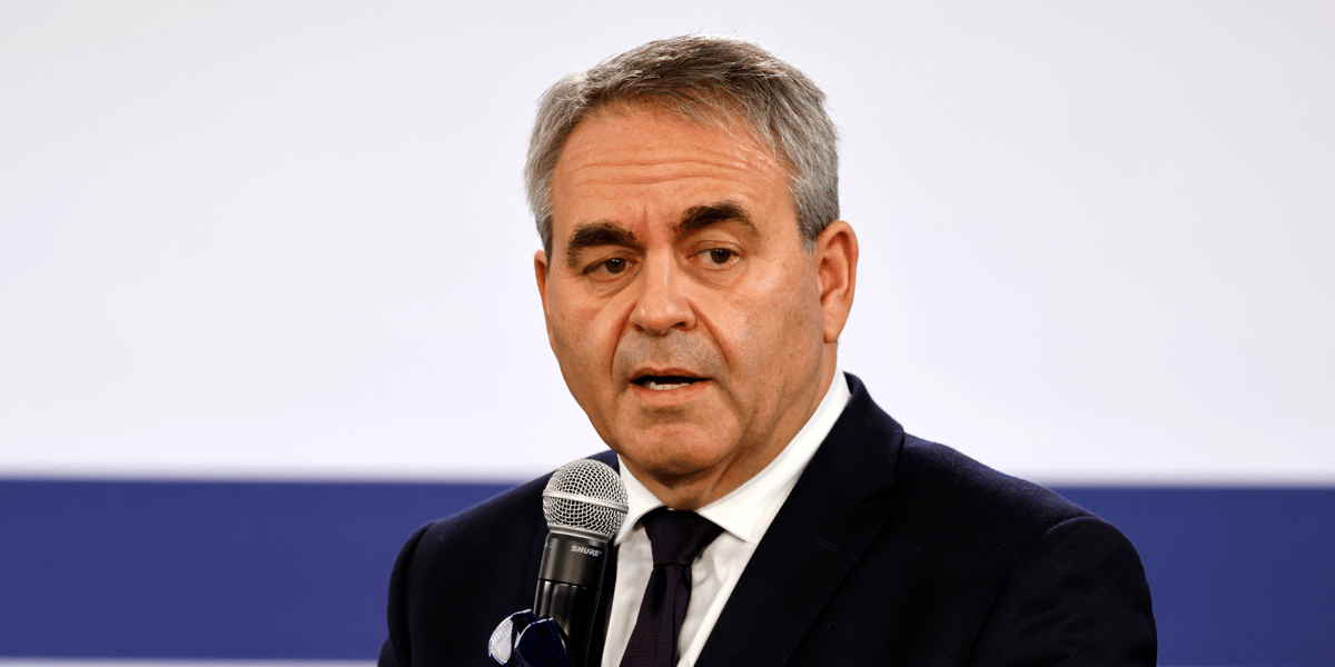 France: xavier bertrand lancera son parti, "nous france", le 1er octobre, rapporte le figaro