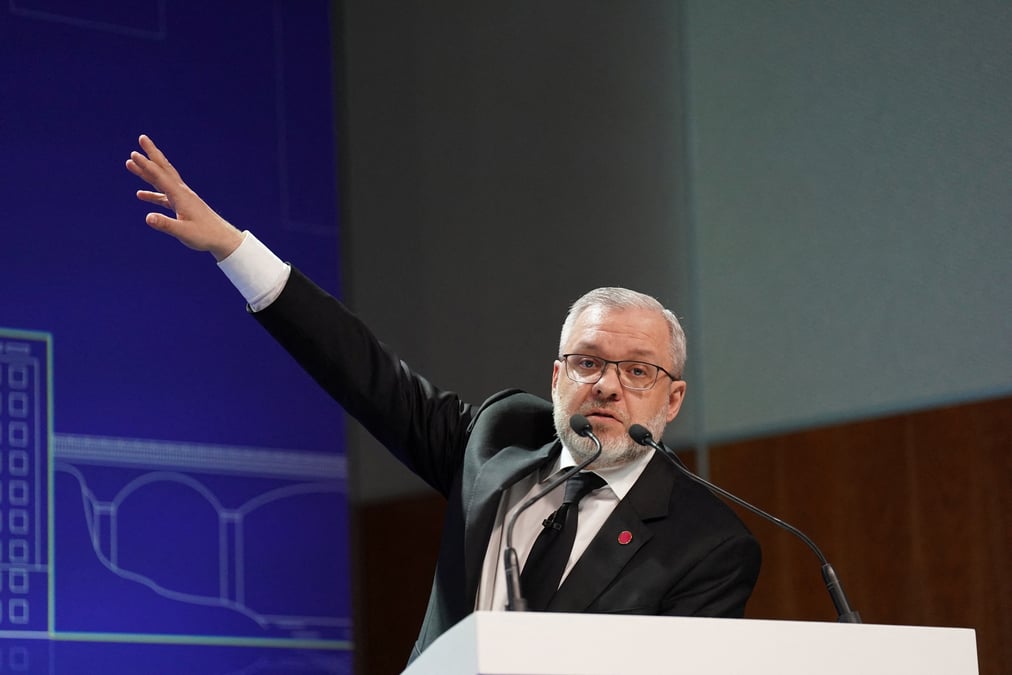 Le ministre ukrainien de l'energie, german galouchtchenko