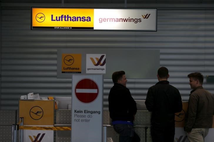 Appel a une greve de deux jours des pilotes de germanwings