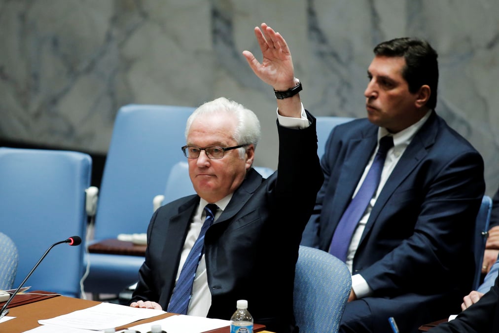 La russie oppose son veto au projet francais sur alep