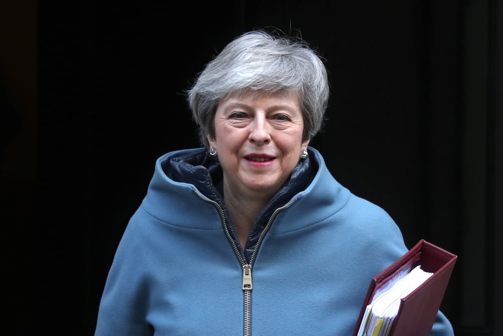 Brexit: theresa may va faire etat de progres, annonce son ministre de l'environnement