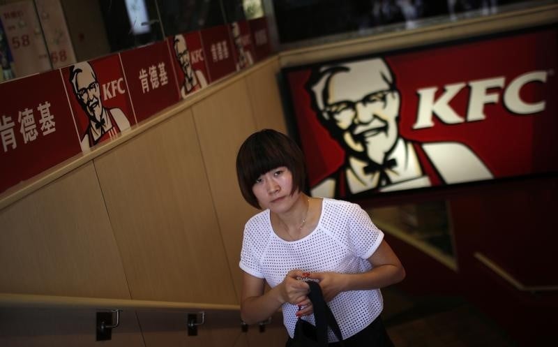 Les ventes de yum brands encore affectees par la chine