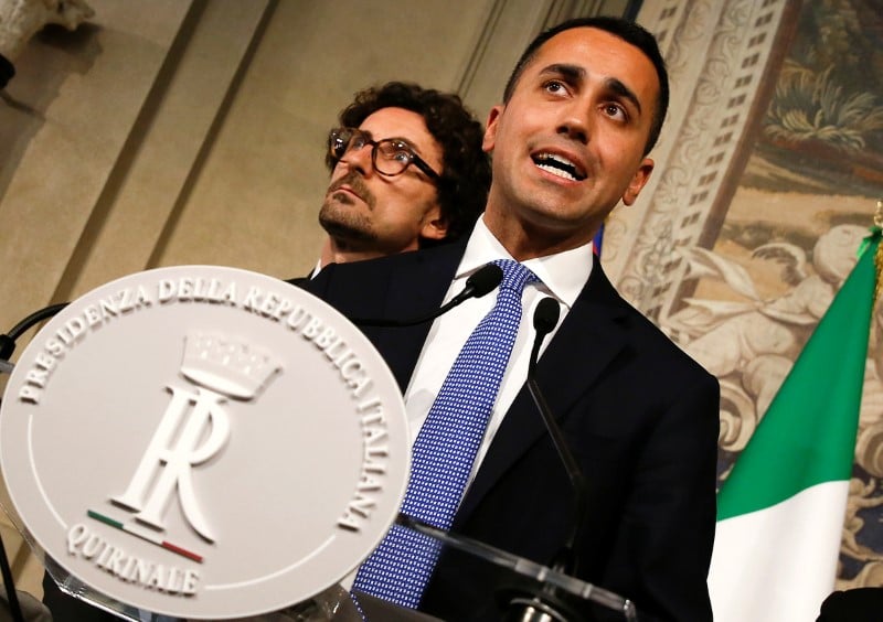 Italie: di maio demande quelques jours de plus pour finaliser l'accord