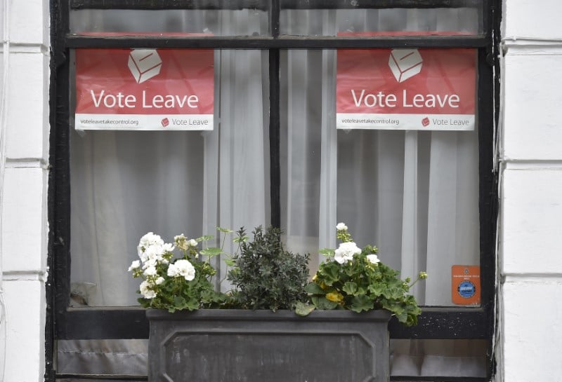 Les partisans du brexit sanctionnes pour infraction electorale