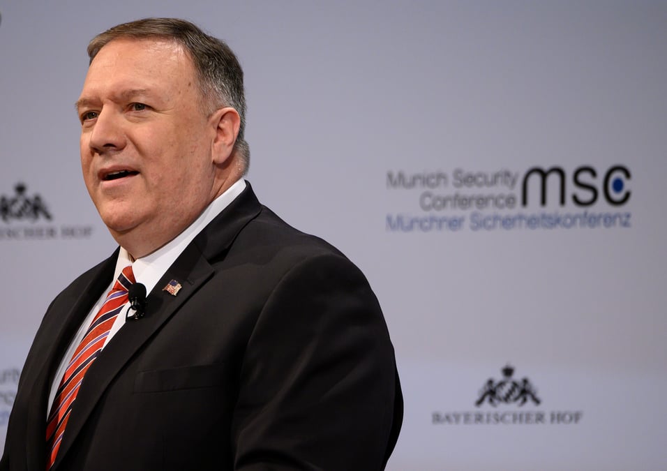 "l'occident gagne", declare pompeo a la chine et a la russie