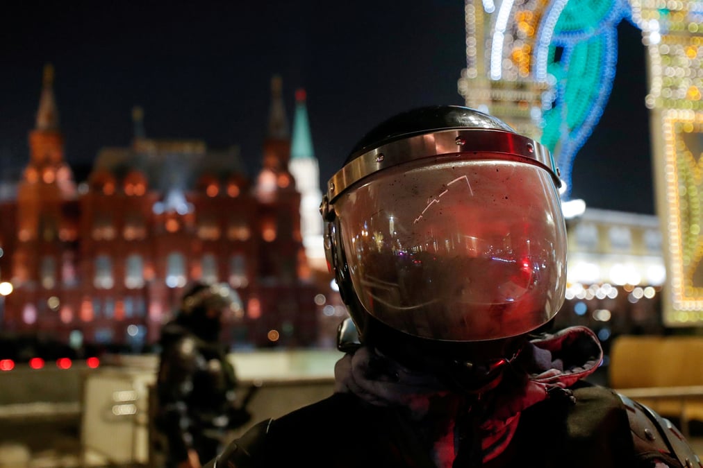 Moscou veut acheter du materiel anti-emeutes avant une manifestation prevue pro-navalny