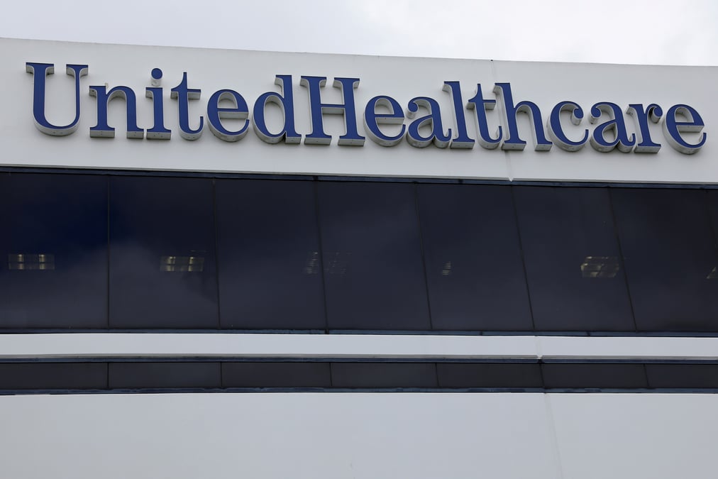 Photo d'archives du logo d'unitedhealth