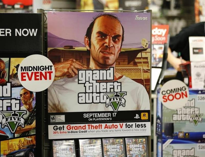 Take-Two dopé par les ventes de Grand Theft Auto V