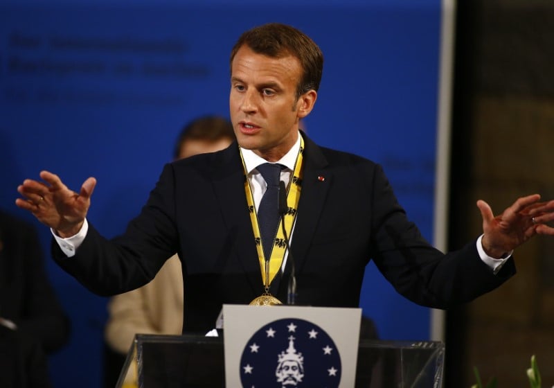 Macron presse l'allemagne d'oser la confiance et d'oublier ses tabous