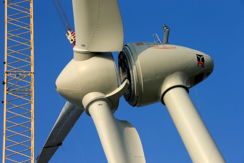 Un projet d'eoliennes flottantes au large de la bretagne
