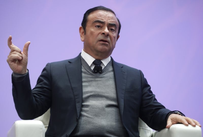 Nissan a verse a ghosn 1,098 milliard de yens en 2016