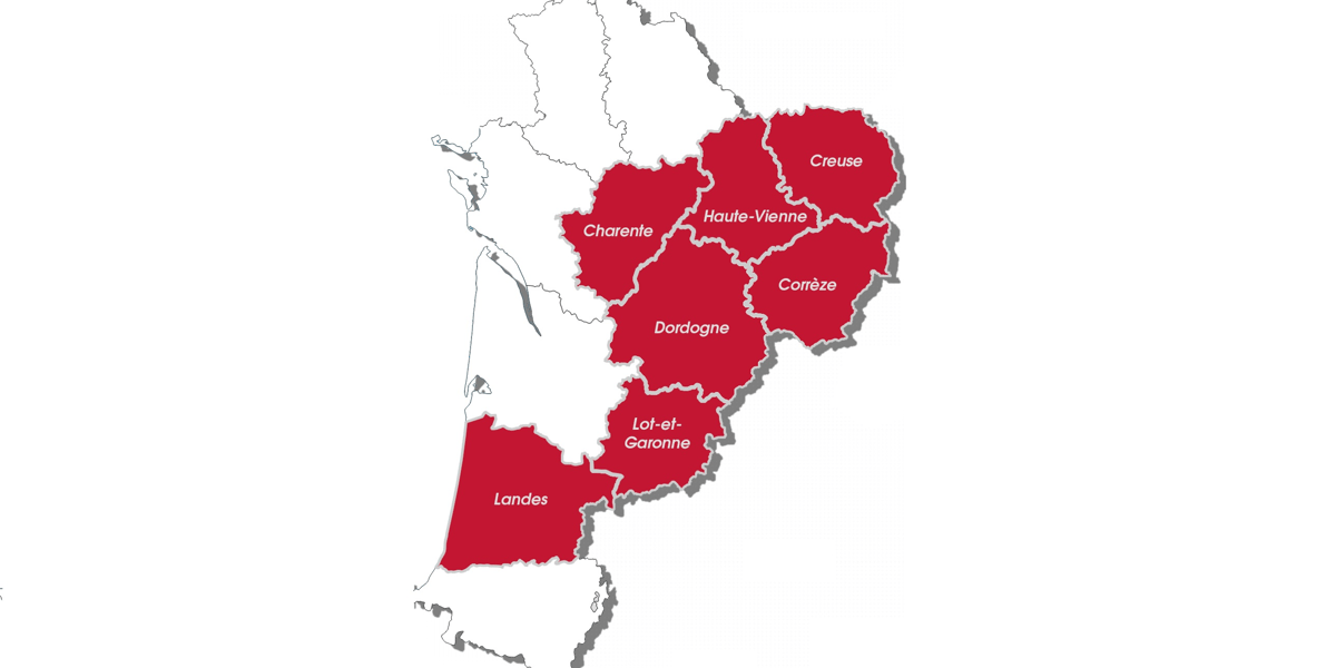 Nouvelle-Aquitaine THD