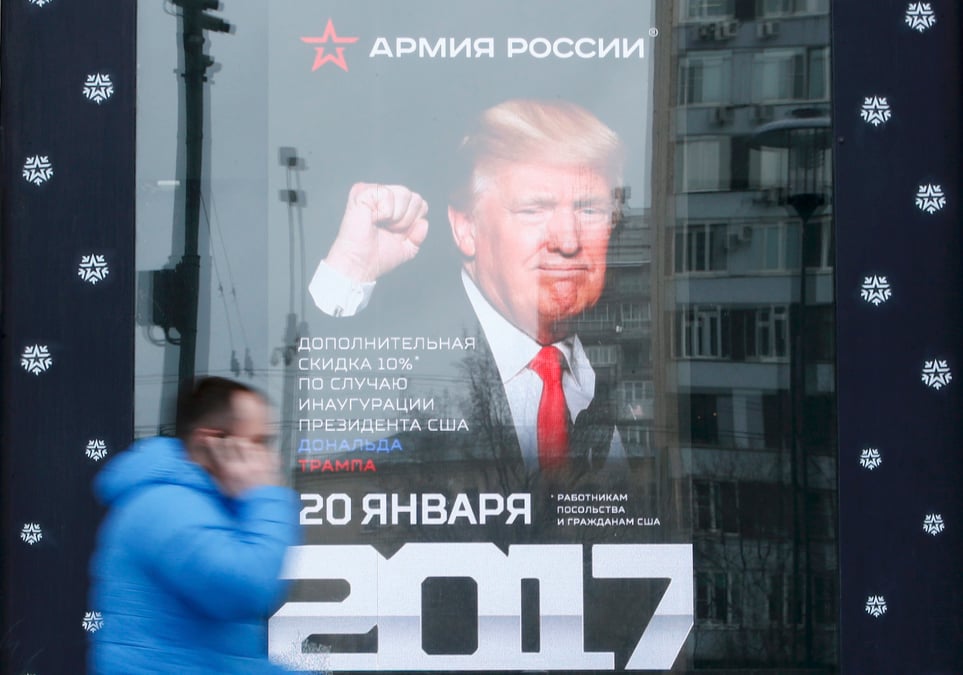 La russie saisie par la "trumpomania"