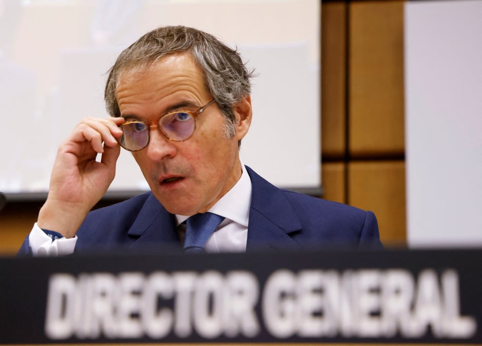 Rafael grossi, directeur general de l'agence internationale de l'energie atomique