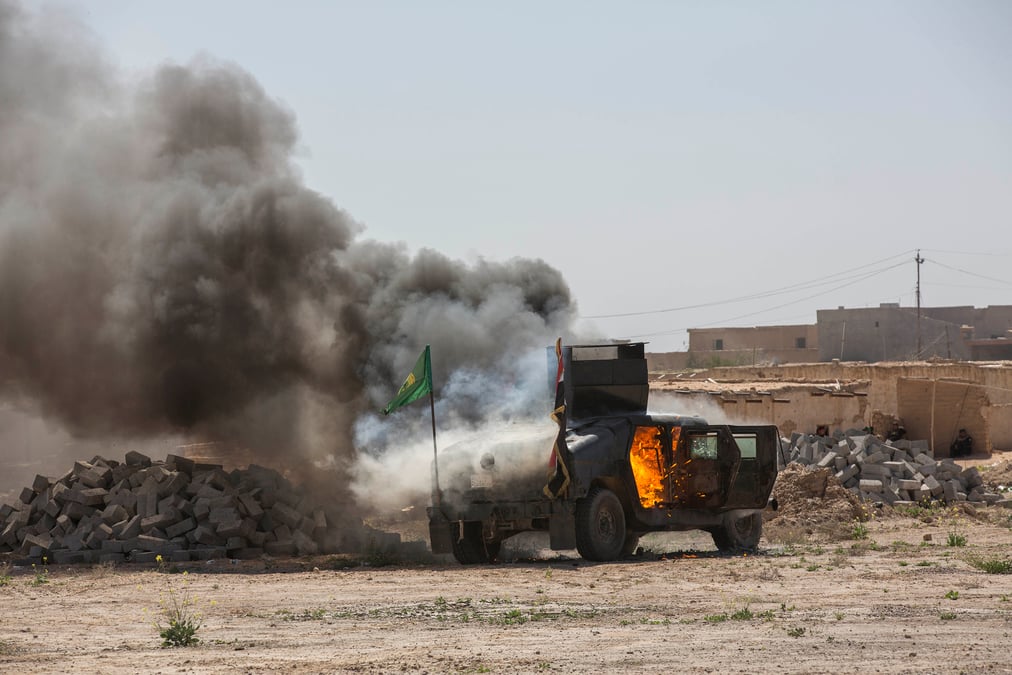 Accrochages sporadiques dans la ville irakienne de tikrit
