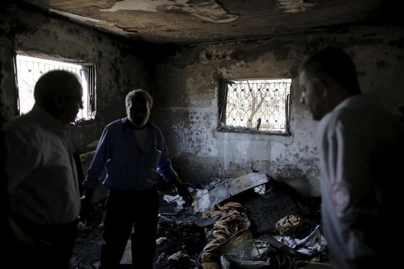 Arrestations en israel liees a la mort d'un bebe palestinien