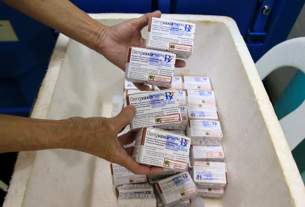 Vaccin contre la dengue: les philippines reclament 51 millions a sanofi