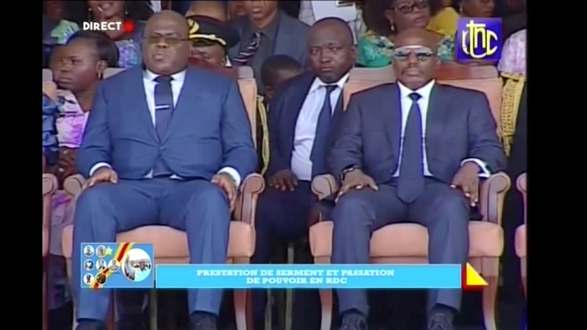 Le nouveau president congolais felix tshisekedi a prete serment