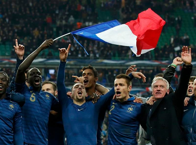 Mondial: les Bleus s'offrent le voyage au Brésil
