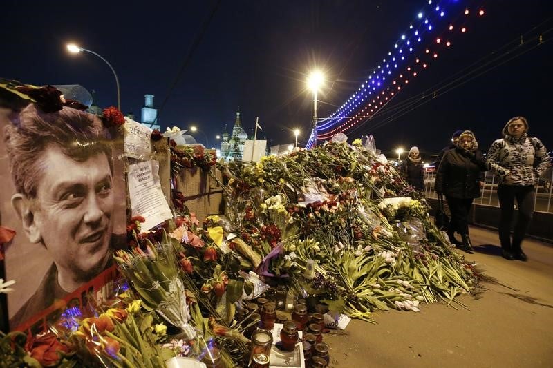 Cinq personnes reconnues coupables du meurtre de boris nemtsov