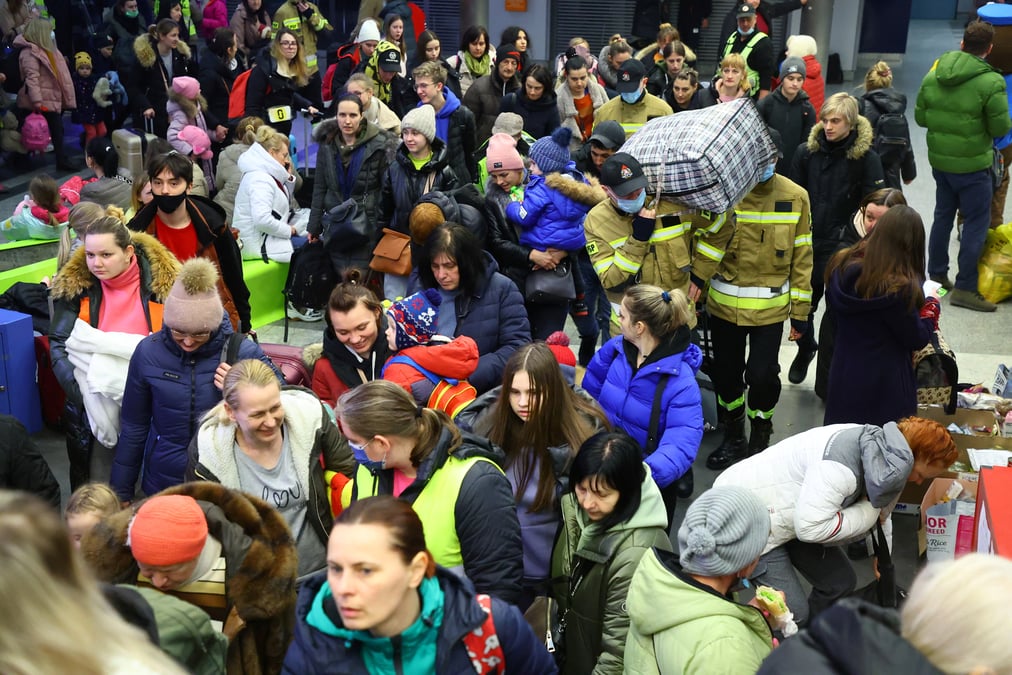 Pres de trois millions de personnes ont fui la guerre en ukraine