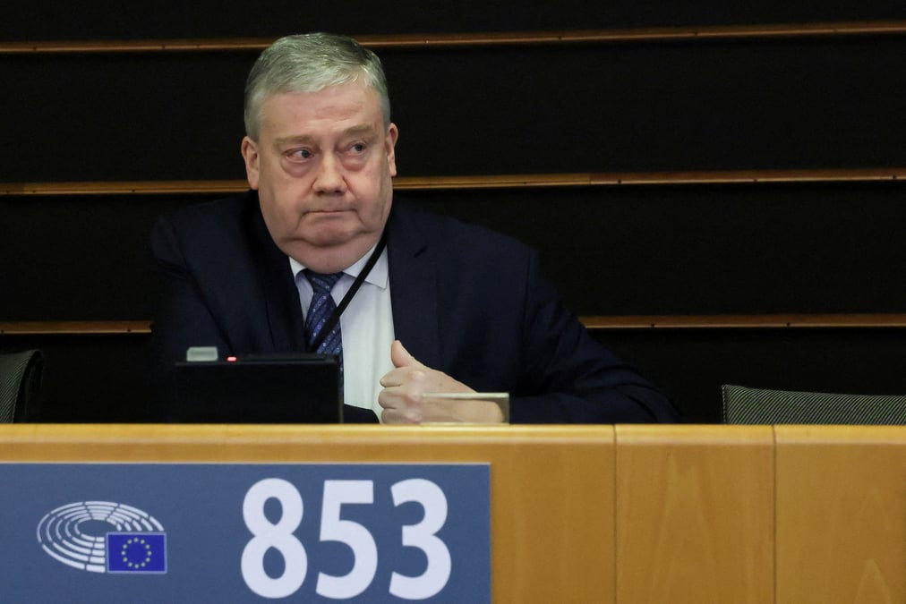 Le depute europeen marc tarabella