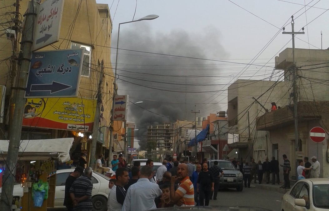 Attentat contre le consulat des usa a erbil, en irak