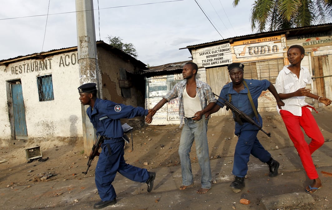 Seconde journee de manifestations au burundi