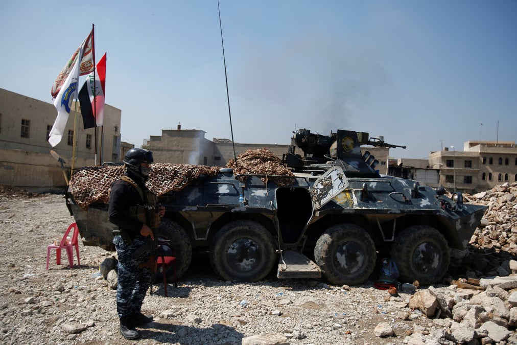 Les forces irakiennes elaborent de nouvelles tactiques a mossoul