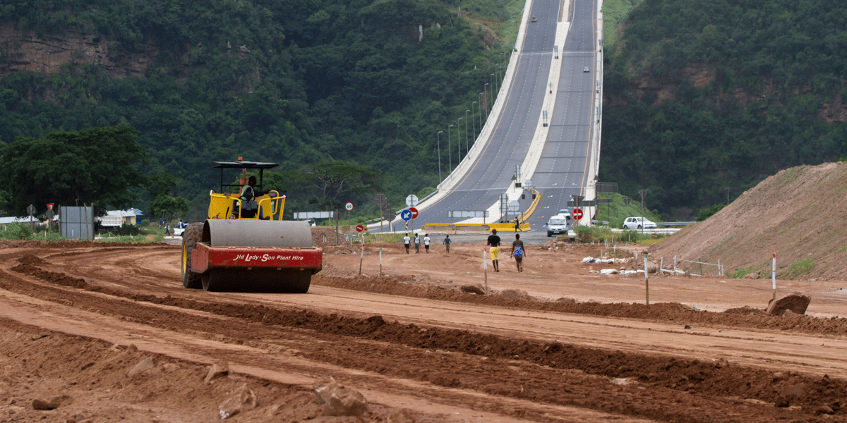 chantier route infrastructure btp travaux construction
