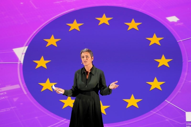 Une candidature aux europeennes reste "ouverte", dit vestager