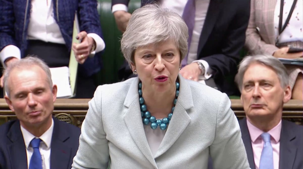 Brexit: may renonce pour l'instant a un troisieme vote sur son accord