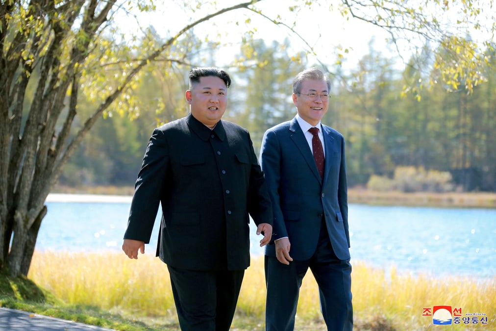 Kim remercie moon de ses efforts pour ameliorer les relations intercoreennes, selon kcna