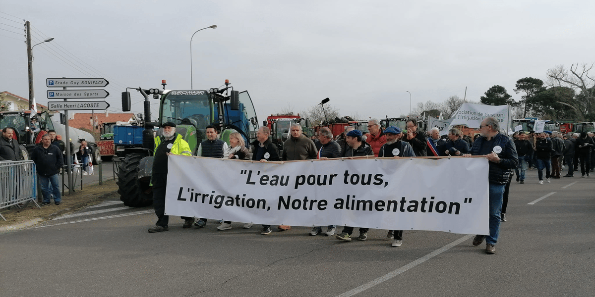 manifestation mont-de-marsan agriculteurs