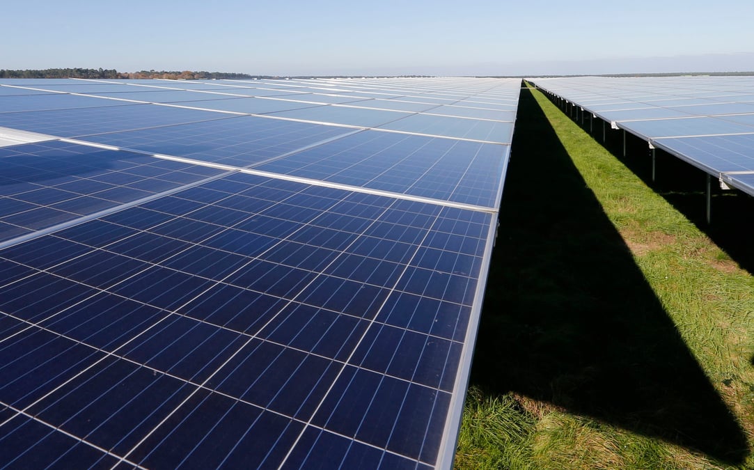 La plus grande centrale photovoltaique d'europe inauguree en france